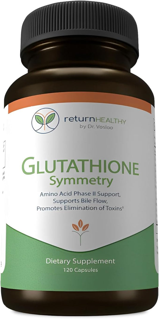 Glutathione Symmetry | S-Acetyl Glutathione Supplement 120 caps
