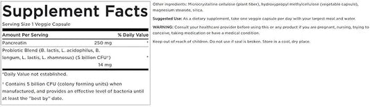 Swanson Probiotic with Digestive Enzymes 5 60 Veg