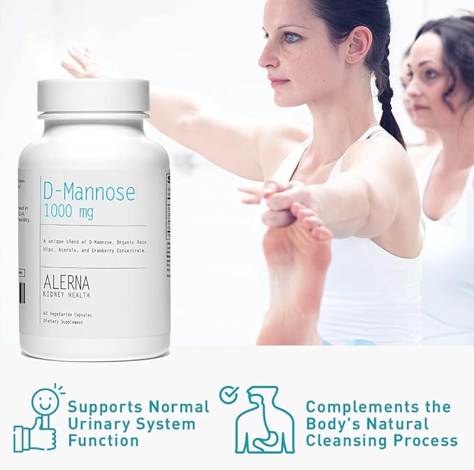 D-Mannose 1000 mg 60 Vegetarian 3)