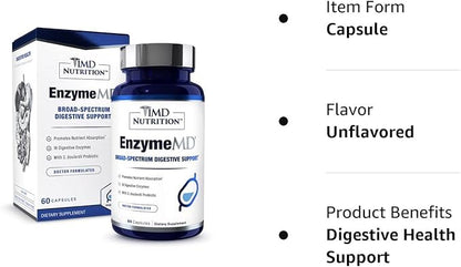 1MD Nutrition EnzymeMD 18 Plant-Based 120 Capsules (2-Pack)