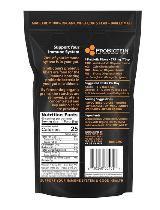 ProBiotein, Multi-Prebiotic Fiber, Resealable Pack, 16 oz