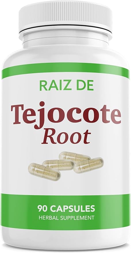 Tejocote Root Premium Herbal Supplement - Lab Tested for Purity - Natural and Healthy Detox and Weight Loss Support- 90 Tejocote Root en Forma de Capsulas