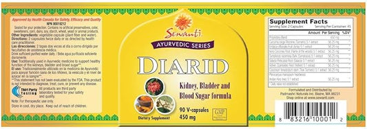 Sewanti Ayurvedic Series Diarid 90 V 5: 1 1 Extract