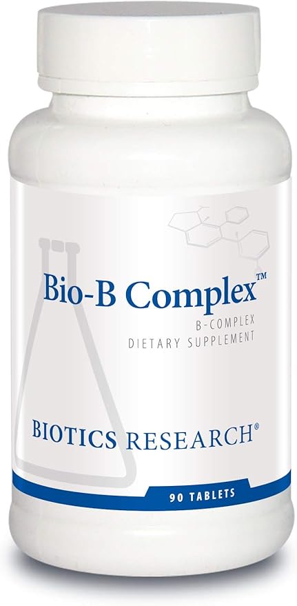 Biotics Research Bio B Complex High B2, B6 B6 and B12 for 90 Tabs