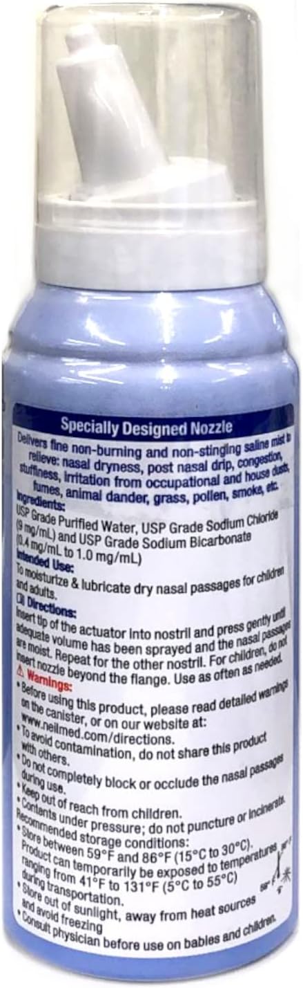 Neilmed Nasamist Isotonic Saline Spray 75 ml 2