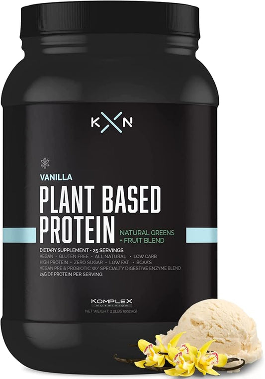 KompleX Nutrition Plant Based Protein Powder (25 Servings) 29 Natural