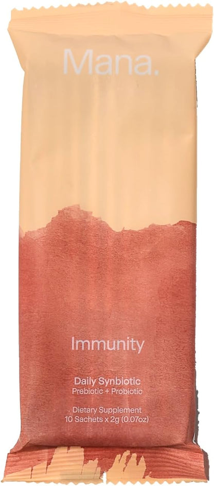 Mana Immunity Synbiotics Supplements 10 Count