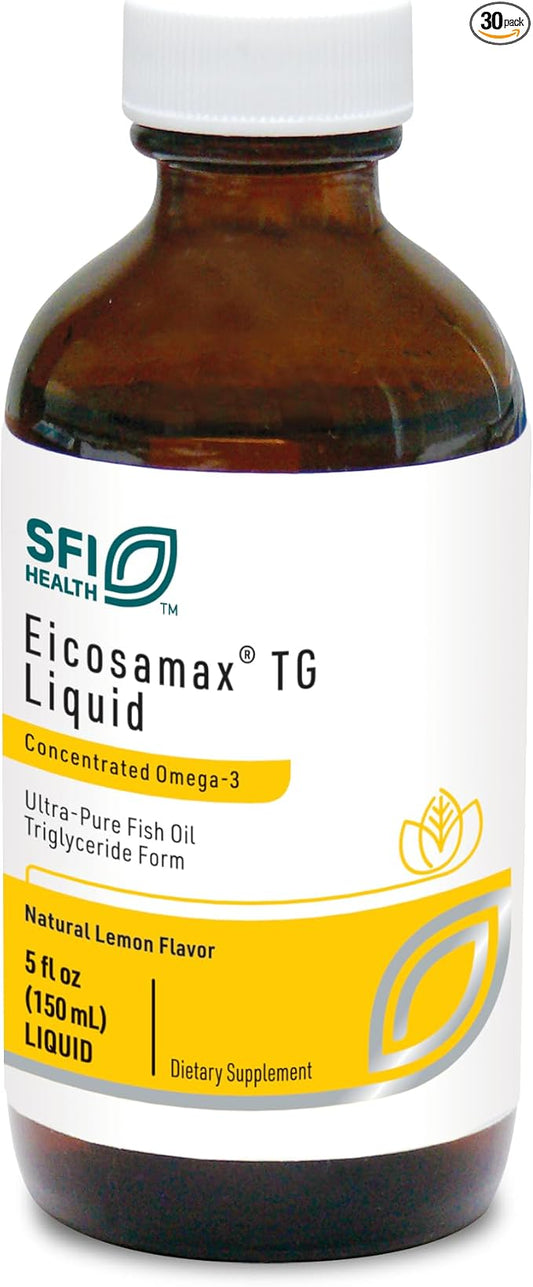 Klaire Labs Eicosamax TG Fish Oil Omega-3 Fish (30 Servings 5 fl