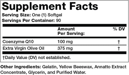 Olympian Labs Coenzyme Q10-90 100mg Softgels,