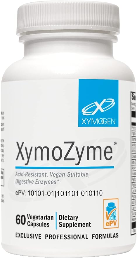 XYMOGEN XymoZyme - Vegan Digestive Enzymes (60 Capsules)
