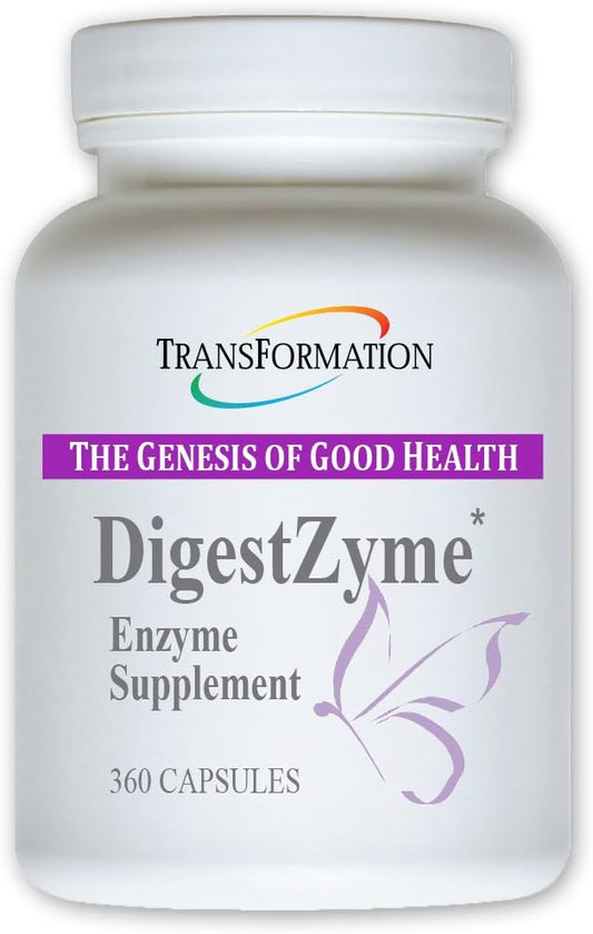 Transformation Enzymes Natural DigestZyme Supplement Formula 360 Cap