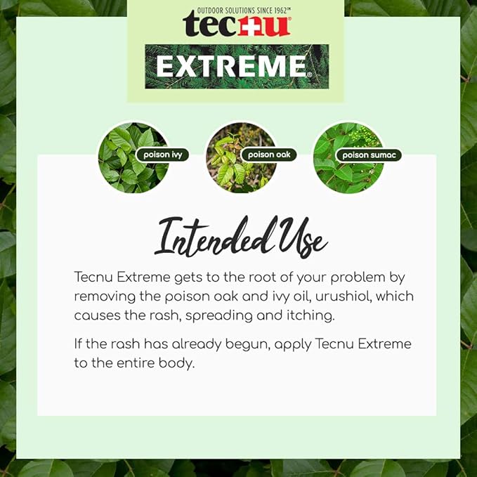 Tecnu Extreme Poison Ivy & Oak 4 Oz,