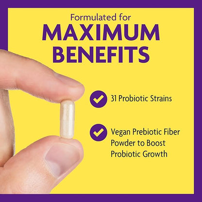 InnovixLabs Multi Strain Probiotics for Women 50 Billion 60 Capsules
