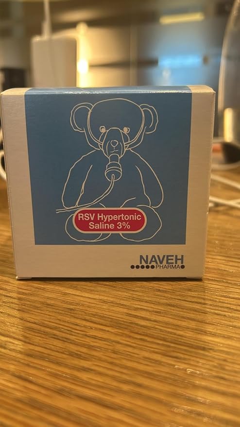 NAVEH PHARMA RSV Gentle Respiratory Relief: 3% Hypertonic 25 Vials 5ml |