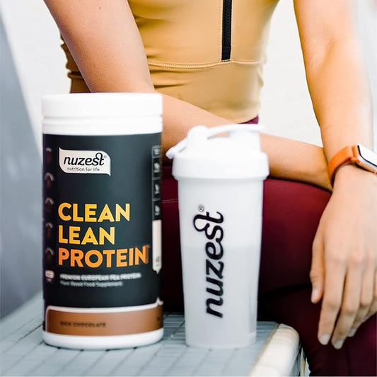Nuzest - Pea Protein Powder - 40 Servings, 2.2 lb