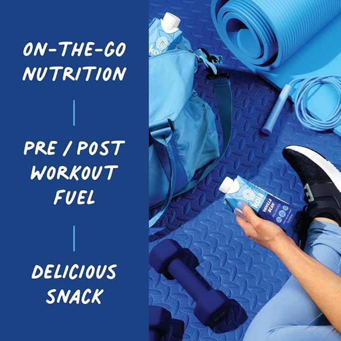 Koia - Plant Based Protein Shake 20g Protein, 3g Sugar, 6g Prebiotic 21 Vitamins 11 fl 12 Bottles