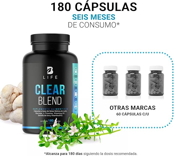 Clarity Complex with Natural Ingredients: Thiamin B1, Ashwagandha, 240 caps