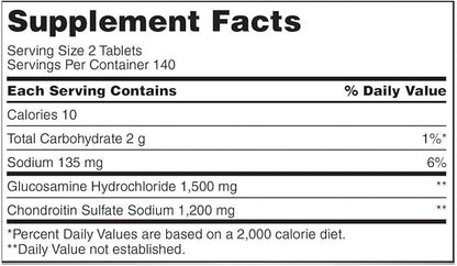 Kirk-Land Advanced Glucoamine (1500mg), Chondrotin (1200mg), 280 Count 1)