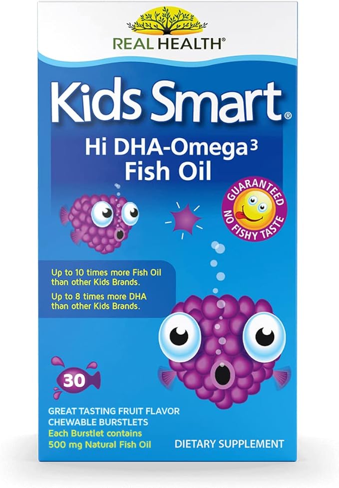 Real Health Bioglan Kids Smart Omega 3 Fish 30 Chewable 3)