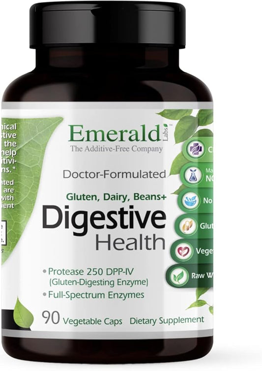 EMERALD LABS Digestive Health 90 Vegetable (30-Day Supply)