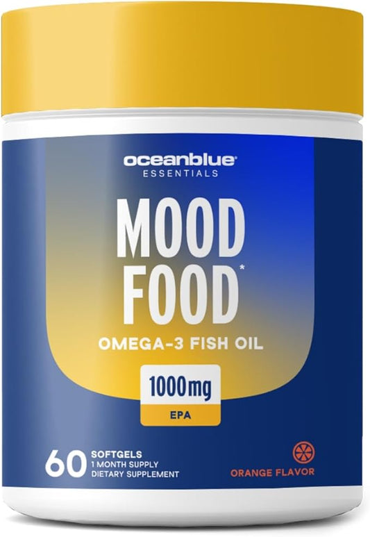 Oceanblue Essentials Mood Food – 60ct Omega-3 EPA 1 Month