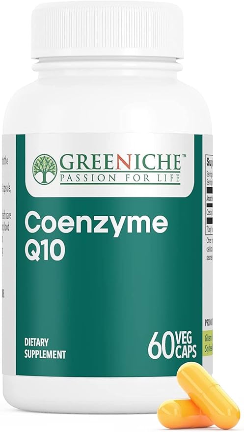 Coenzyme Q10, 60 Caps, High Absorption Coq10, Vegan,