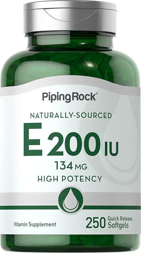 Piping Rock Vitamin E 200 IU 250 Softgel