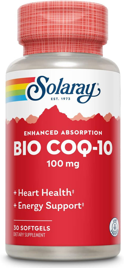Solaray Bio CoQ-10 100 mg (30 CT)