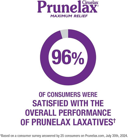 Prunelax Ciruelax Maximum Relief Laxative Tablets 60ct (Pack 5)