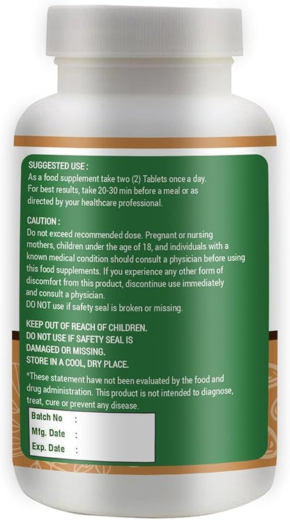 Moringa Oleifera Leaf and Seed Powder (80:20) Ratio 300 Pills(Tablets), 150 Servings, 1000 mg. 1.