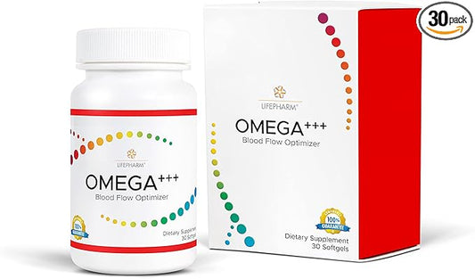 Omega +++ Supplement for Men and 3, Omega 3 EFA 369 in (30 Count)