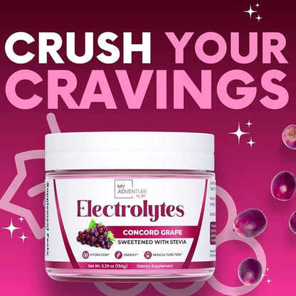 Zero Sugar - Concord Grape Electrolytes 30 Servings