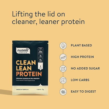 Nuzest - Pea Protein Powder - 1 Serving, 0.9 oz