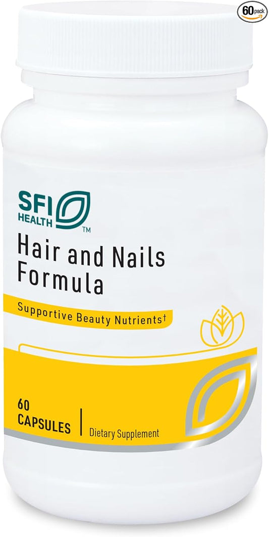 Klaire Labs Hair and Nails Formula 10000 Micrograms (60 Capsules)