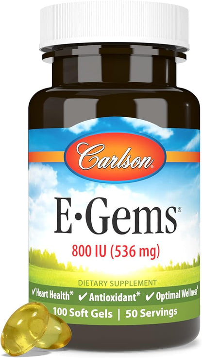 Carlson - E-Gems 800 IU (536 50 Soft