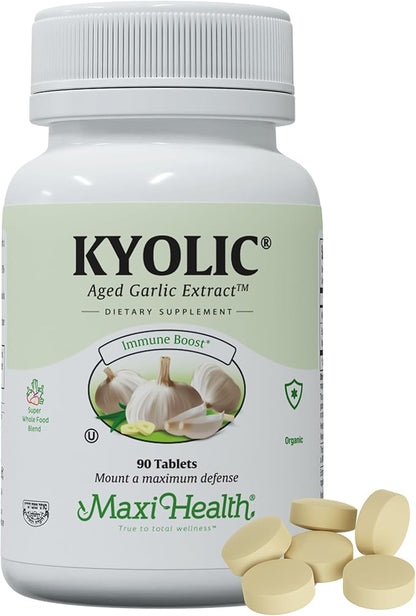Maxi Health Kyolic Organic Garlic Supplement (90 Count)