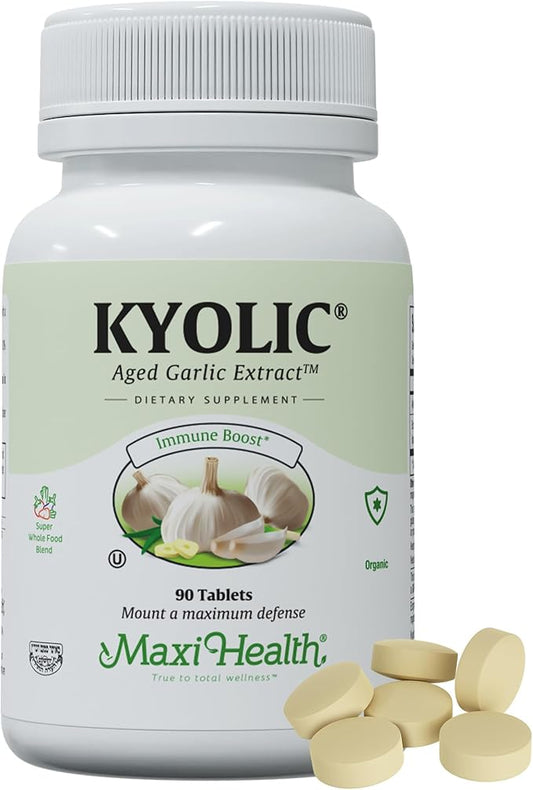 Maxi Health Kyolic Organic Garlic Supplement (90 Count)
