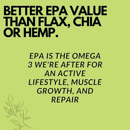Ahiflower Oil Vegan Softgels 3, 6 6 & 9 Supplement 4X Better 90 Vegan