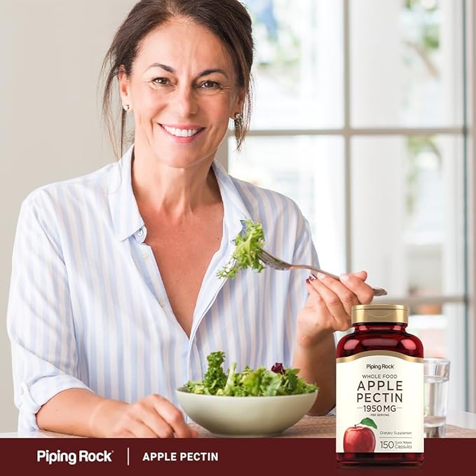 Piping Rock Apple Pectin Capsules 1950 mg 150 Count