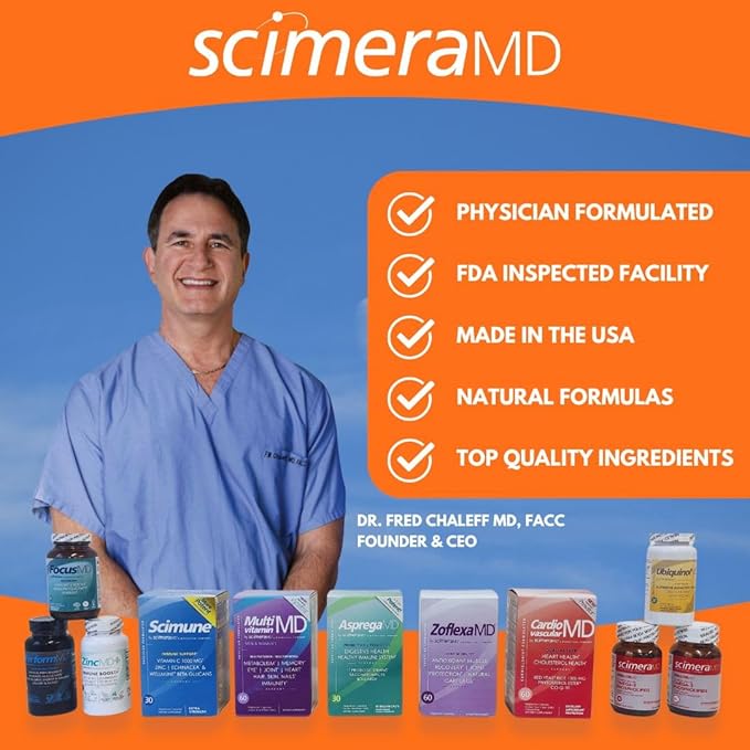 ScimeraMD® MultivitaminMD Full-Spectrum Supplement Capsule 60 CT