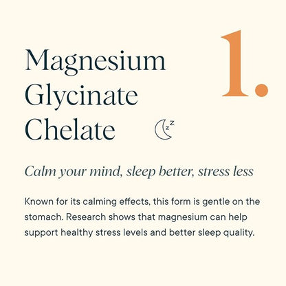 Ora Organic Magnesium Complex Powder Supplement - 4-in-1 Magnesium: Glycinate, Taurate, Malate & Citrate | Vegan, Gluten-Free | Tangerine Flavor | Calm Support for Sleep, Stress & Muscles | 30 Serving