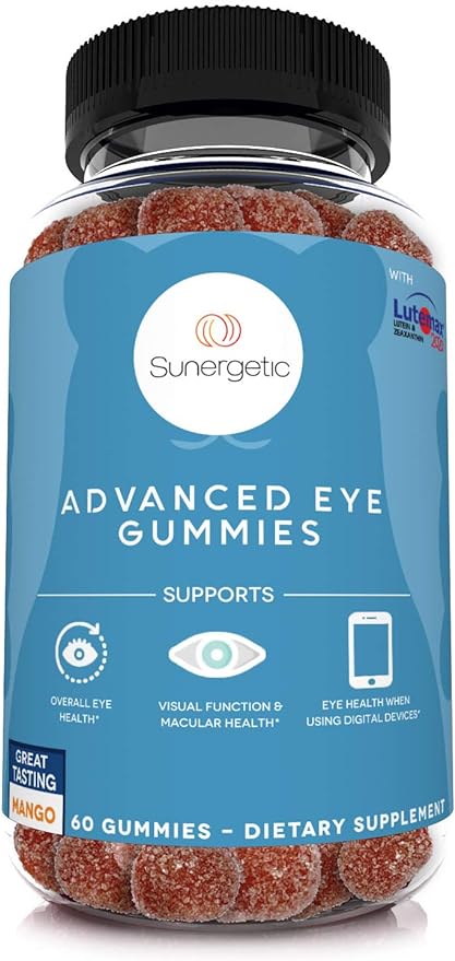 Premium Eye Support Gummies–Lutein Gummies 2020-60 Eye