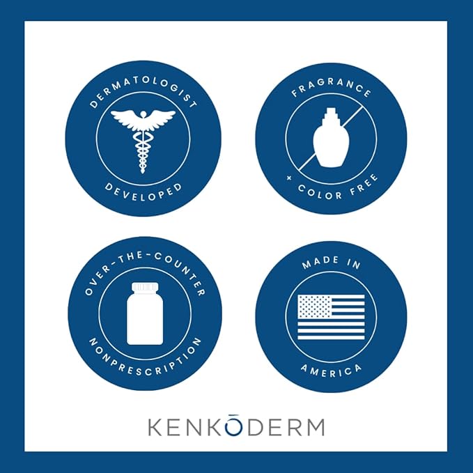 Kenkoderm Multivitamin for Psoriasis, Skin Care 120 Capsules 3, Vitamin 60 Day