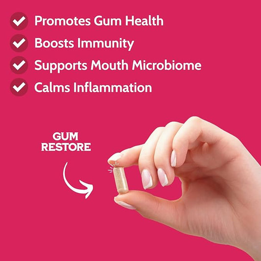 Gum Restore Supplement — Supports Receding D3 &
