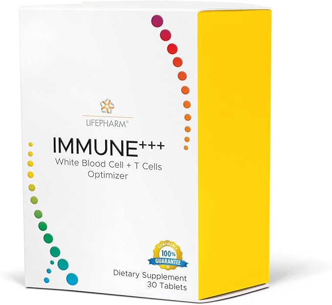 IMMUNE+++ Vital Essentials Vitamin C Supplement 500mg - 3 Powerful 30 Tablets