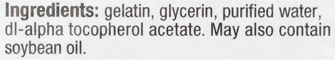 GeriCare Vitamin E Supplement 180 mg (400 IU) 100 Count 1)