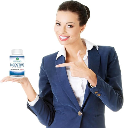 Best Earth Naturals Digestive Enzymes Maximum Strength Formula to Help Promote Healthy Digestion 30 Vegetable Capsules