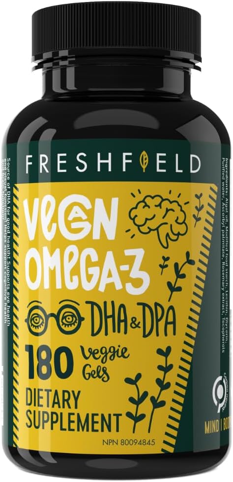 Freshfield Vegan Omega 3 DHA: Sustainably