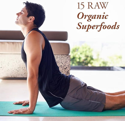 Garden of Life Fiber Supplement, Raw 30 Servings, 15 Organic Omega-3 ALA, 4g Soluble 5g Insoluble