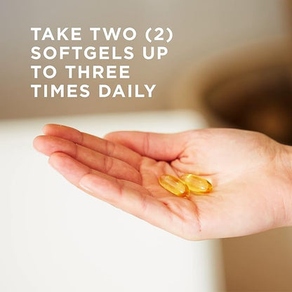 SOLGAR Omega-3 Fish Oil Concentrate 120 Softgels 60 Servings